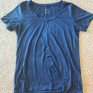 Blue Nike Dri Fit Shirt